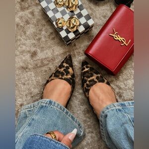 🔥Hot🔥New Style for Fall. Ashlyn Leopard Pointy Toe Flats.